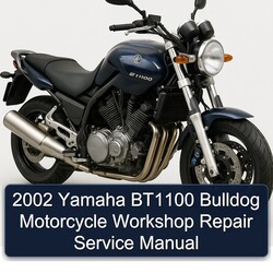2002 Yamaha BT1100 Bulldog Motorcycle Service Repair Workshop Manual PDF