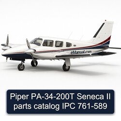 Piper Pa-34-200t Seneca II IPC 761-589 Parts Catalog PDF
