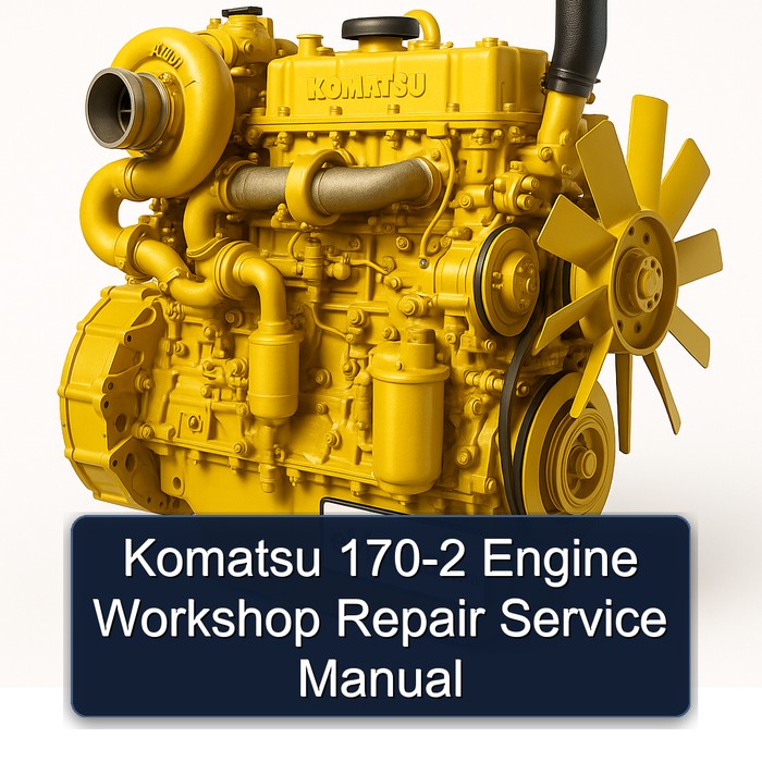 Komatsu 170 2 170-2 Engine Service Repair Workshop Manual PDF