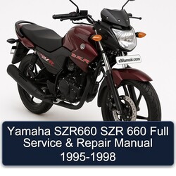1995-1998 Yamaha SZR Models SZR660 660 Service Repair Workshop Manual PDF