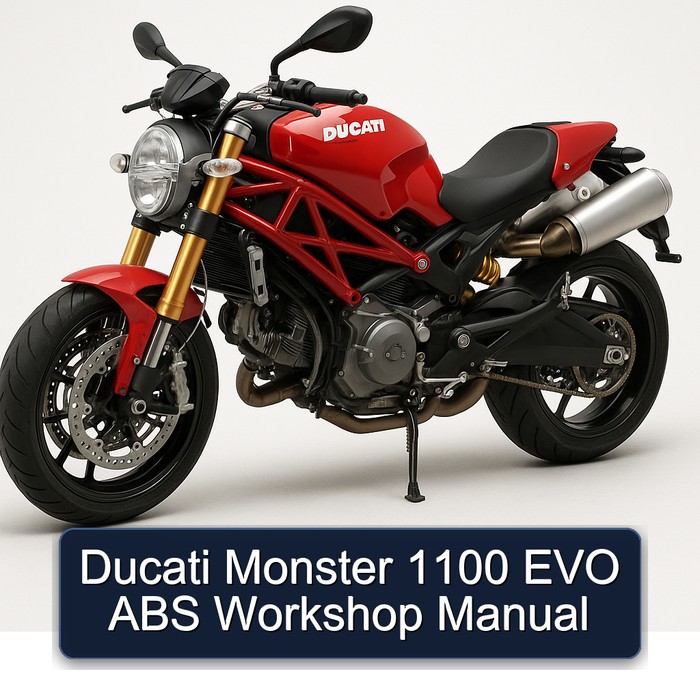 Ducati 1100 Monster EVO ABS Service Repair Workshop Manual PDF