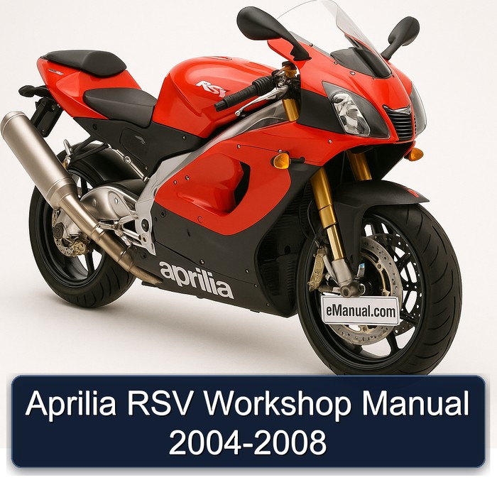 2004-2008 Aprilia RSV Models Service Repair Workshop Manual PDF