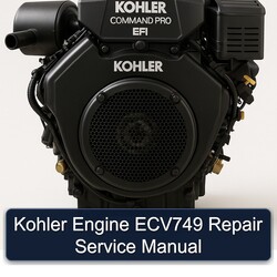 Kohler Command Pro EFI Models Engine ECV749 Service Repair Workshop Manual PDF