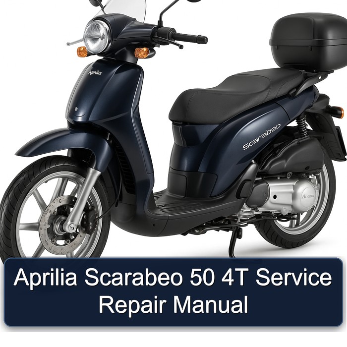 Aprilia Scarabeo 50 4T Service Repair Workshop Manual PDF