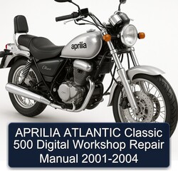 2001-2004 Aprilia Atlantic Classic 500 Digital Service Repair Workshop Manual PDF