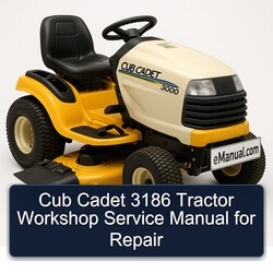 Cub Cadet 3186 Tractor Service Repair Workshop Manual PDF