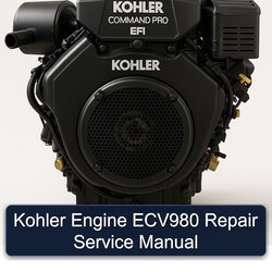Kohler Command Pro EFI Models Engine ECV980 Service Repair Workshop Manual PDF