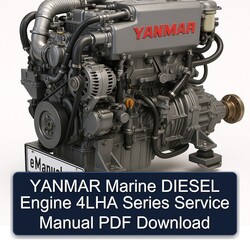 Yanmar Marine Diesel Engine 4LHA Series Service Repair Workshop Manual PDF