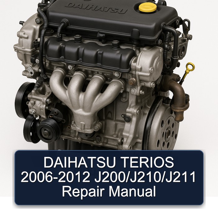 2006-2012 Daihatsu K3 Terios - J200/j210/j211 Service Repair Workshop Manual PDF