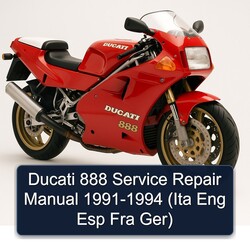 1991-1994 Ducati 888 (ita Eng Esp Fra Ger) Service Repair Workshop Manual PDF