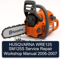 2006-2007 Husqvarna WRE125 SM125S Service Repair Workshop Manual PDF