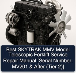 Best Skytrak MMV Model Telescopic Forklift [serial Number: MV201 After (tier 2)] Service Repair Workshop Manual PDF