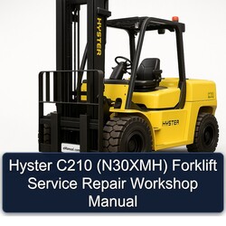 Hyster C210 (N30XMH) Forklift N30XMH Service Repair Workshop Manual PDF