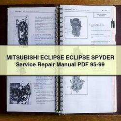 1995-1999 Mitsubishi Eclipse Mitsubushi Spyder Service Repair Workshop Manual PDF