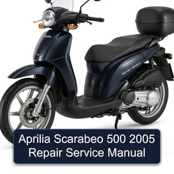 2005 Aprilia Scarabeo Service Repair Workshop Manual PDF