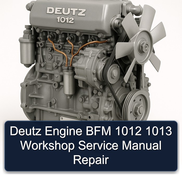 Deutz 1012 Engine BFM 1013 Service Repair Workshop Manual PDF