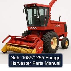 Gehl 1085/1285 Forage Harvester Parts Catalog PDF
