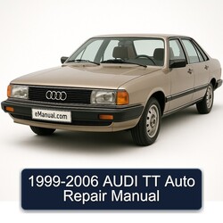 1999-2006 Audi TT Auto Service Repair Workshop Manual PDF