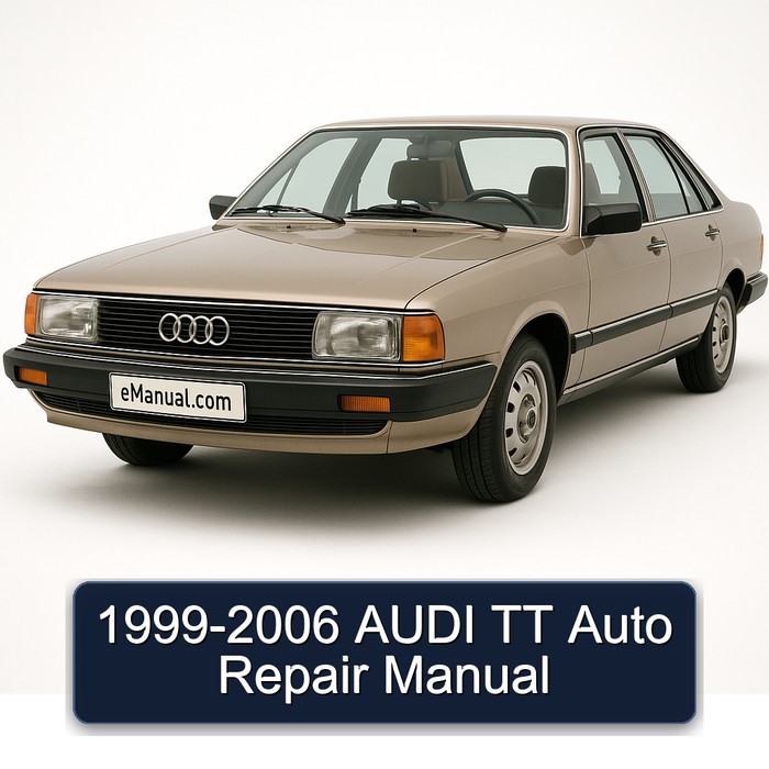 1999-2006 Audi TT Auto Service Repair Workshop Manual PDF