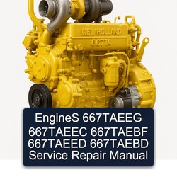 New Holland 667TA Engines 667TAEEG 667TAEEC 667TAEBF 667TAEED 667TAEBD Service Repair Workshop Manual PDF