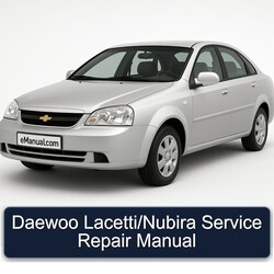 Daewoo Lacetti /nubira Service Repair Workshop Manual PDF