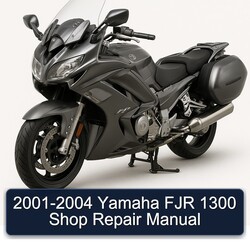 2001-2004 Yamaha FJR Models 1300 Shop Service Repair Workshop Manual PDF