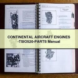 Continental Aircraft Engines -tsio520-parts Parts Catalog PDF