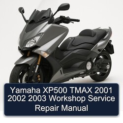 2001-2003 Yamaha Tmax XP500 Service Repair Workshop Manual PDF
