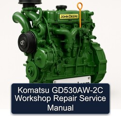 John Deere K Series Komatsu Gd530aw-2c Service Repair Workshop Manual PDF
