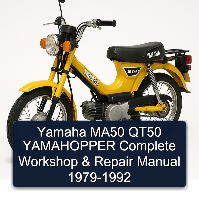 1979-1992 Yamaha QT50 MA50 Yamahopper Service Repair Workshop Manual PDF