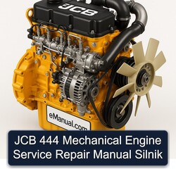 JCB 444 Mechanical Engine Silnik Service Repair Workshop Manual PDF