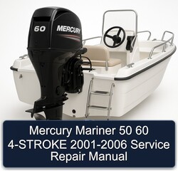 2001-2006 Mercury Mariner 50 60 4-stroke Service Repair Workshop Manual PDF
