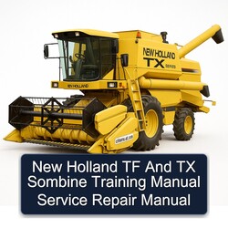 Manual de Servicio y Reparación de la Cosechadora New Holland TF y TX