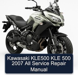 2007 Kawasaki Versys KLE500 KLE 500 All Service Repair Workshop Manual PDF