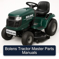 Bolens Tractor Master Parts Catalog PDF