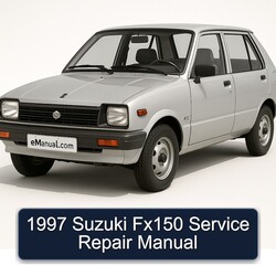 1997 Suzuki FX Models FX150 Service Repair Workshop Manual PDF