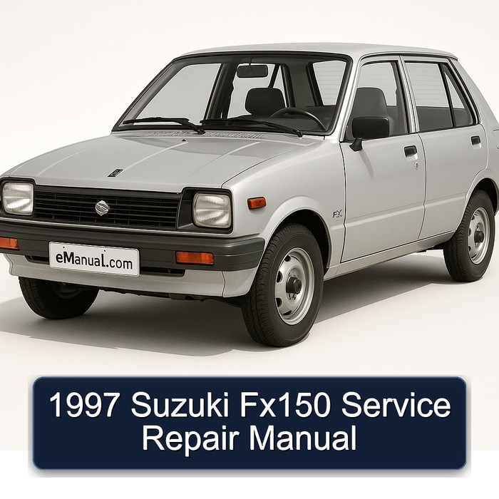 1997 Suzuki FX Models FX150 Service Repair Workshop Manual PDF