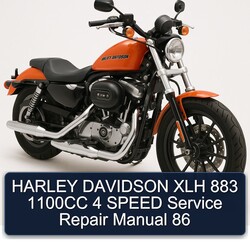 Keeway Speed Harley Davidson XLH 883 1100CC 4 86 Service Repair Workshop Manual PDF