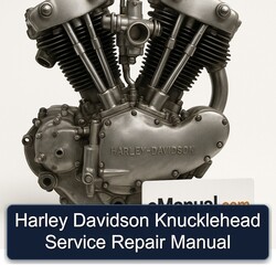 Harley Davidson Knucklehead Service Repair Workshop Manual PDF