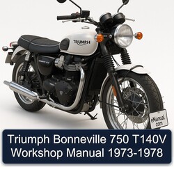 1973-1978 Triumph Bonneville 750 T140V Service Repair Workshop Manual PDF