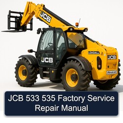 JCB 533 535 Service Repair Workshop Manual PDF