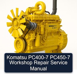 Komatsu PC400-7 PC450-7 Service Repair Workshop Manual PDF