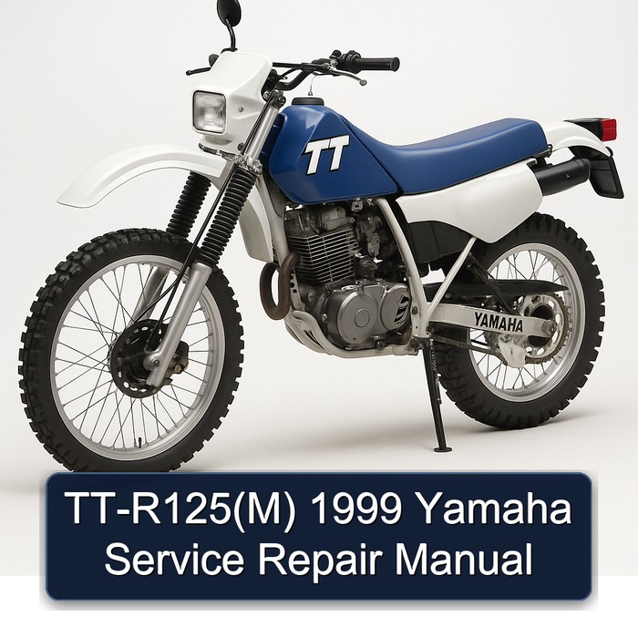 1999 Yamaha TT Models Tt-r125(m) Service Repair Workshop Manual PDF
