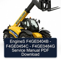 Engines F4ge0404b - F4ge0454c F4ge0484g Service Repair Workshop Manual PDF