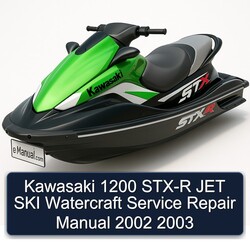 2002-2003 Kawasaki 1200 STX-R JET SKI Watercraft Service Repair Workshop Manual PDF