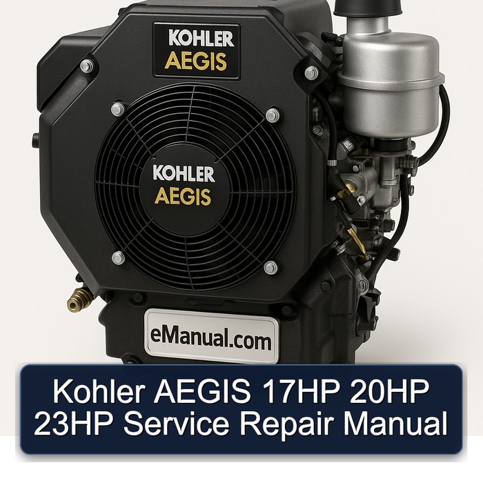 Kohler Aegis Series 17HP 20HP 23HP Service Repair Workshop Manual PDF