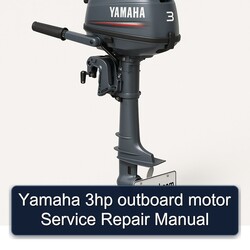Yamaha 3HP Outboard Motor Service Repair Workshop Manual PDF