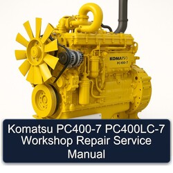 Komatsu PC400-7 Pc400lc-7 Service Repair Workshop Manual PDF