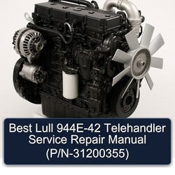 Best Lull 944E-42 Telehandler (p/n-31200355) Service Repair Workshop Manual PDF