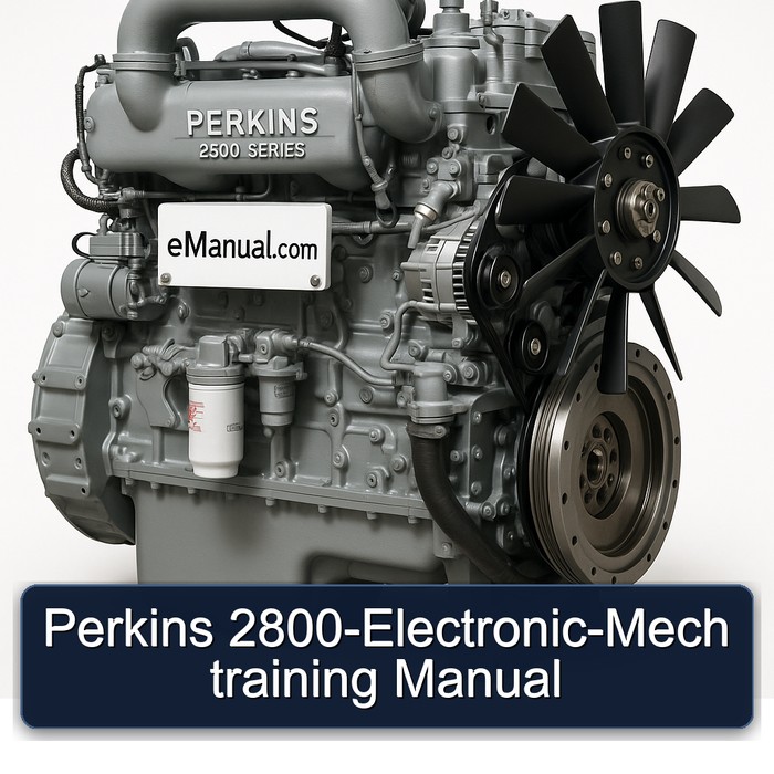 Perkins 2800 Series 2800-electronic-mech Training Service Repair Workshop Manual PDF